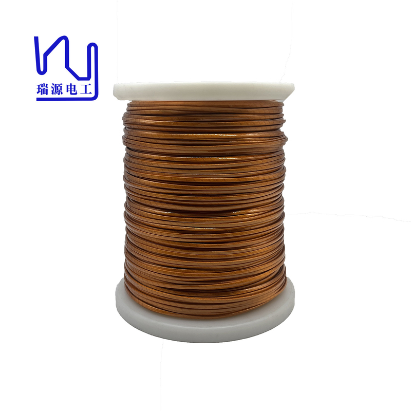 High Voltage Profiled Litz Magnet Wire Pi Film Copper Rectangular Stranded Wire