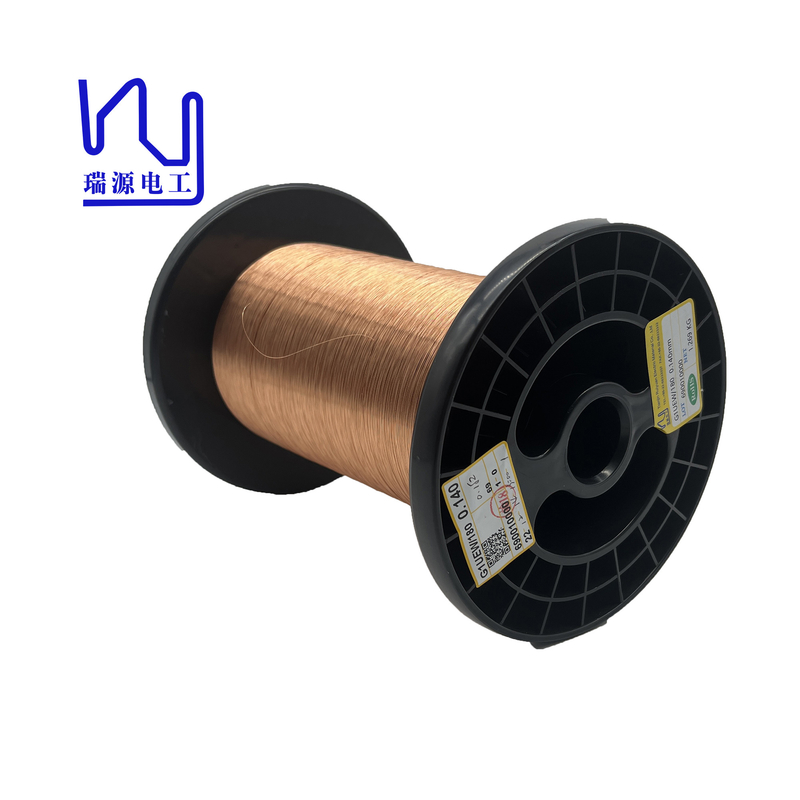 2uew 3uew Enameled Copper Wire 0.1mm 0.12mm 0.14mm Round