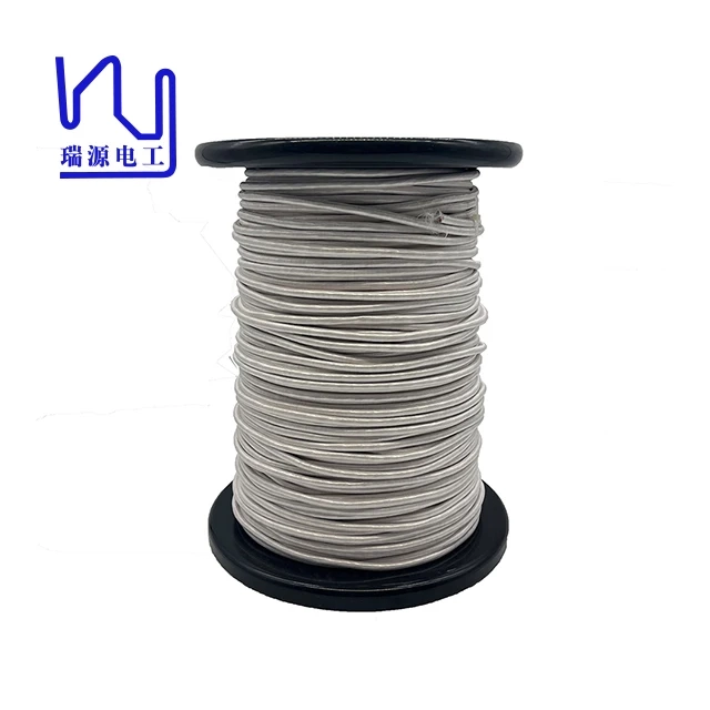 Silk Jacketed copper litz wire 460 Strands 0.1mm Copper Conductor 155.C Temperature Rated