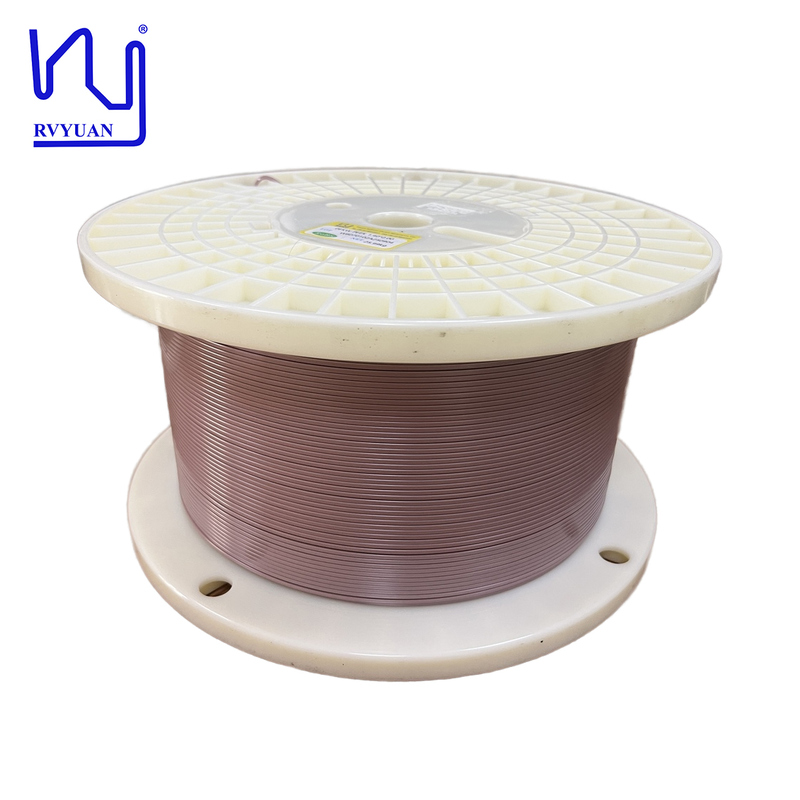 High Temperature PEEK wire 2.0mm 4.0mm 5.0mm Enameled Flat Copper Wire