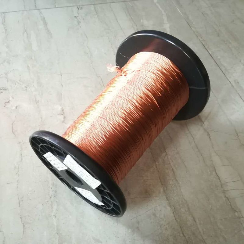Customized Stranded Wire 0.07mm X 200 Copper Litz Wire For High Frequency Transformer