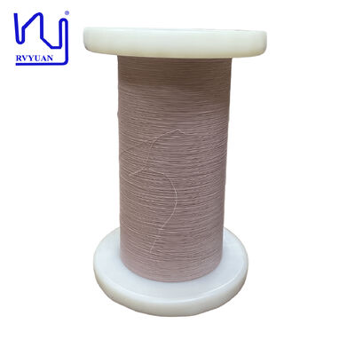 USTC класс 155, 0,025 мм*7, изолированный медный многожильный провод, 500 В, покрытый шелком, номинальное напряжение