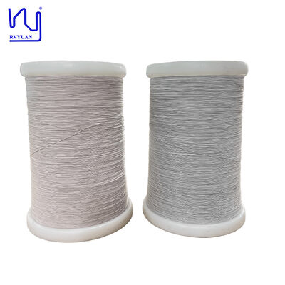2USTC-H 19 нитей 42AWG натуральный шелк покрытый медный лиц проволока для высококачественного аудио кабеля