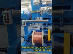 Пробивное напряжение Mylar электрической пользы корабля высокое связало провод тесьмой Litz